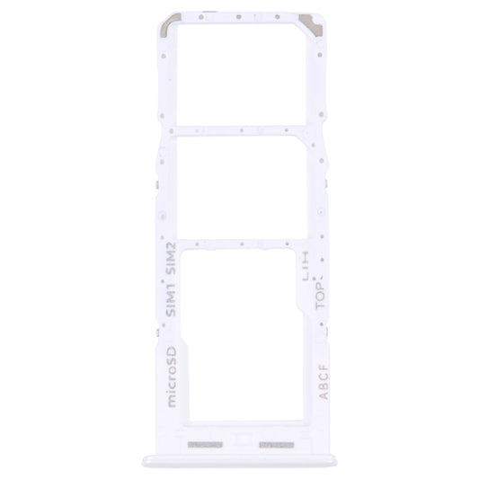 For Samsung Galaxy A23 5G SM-A236B Original SIM Card Tray + SIM Card Tray + Micro SD card tray (White) - Repair & Spare Parts by buy2fix | Online Shopping UK | buy2fix