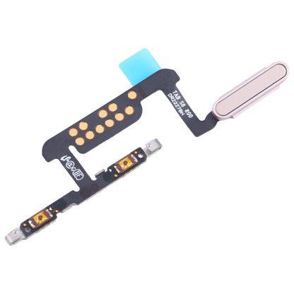 For Samsung Galaxy Tab S8 SM-X700 Original Fingerprint Sensor Flex Cable (Pink) - Flex Cable by buy2fix | Online Shopping UK | buy2fix