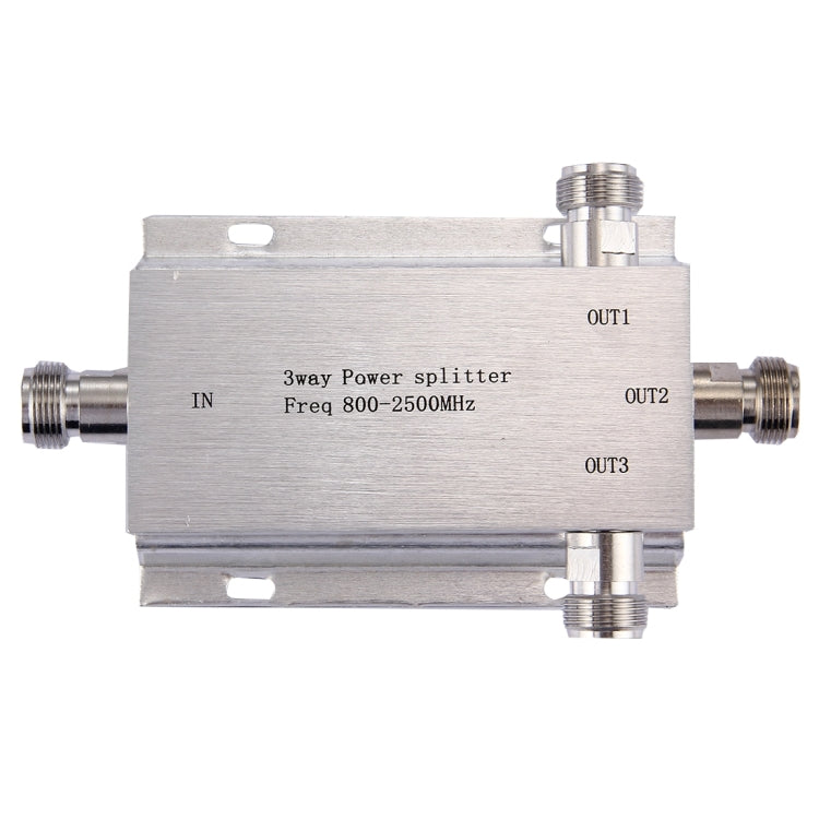 800-2500MHz N Female Adapter 3-Way Power Splitter - Security by buy2fix | Online Shopping UK | buy2fix