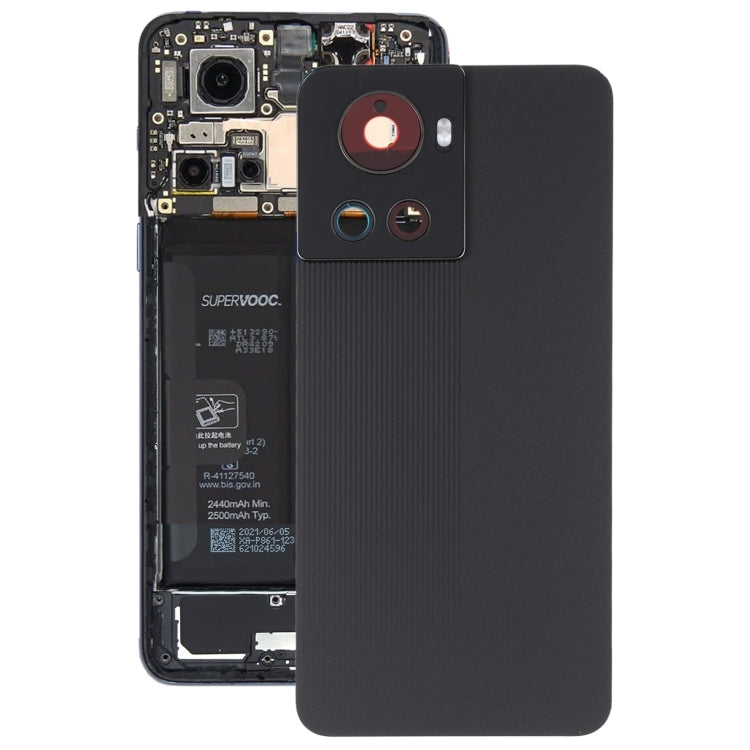 Battery Back Cover for OnePlus Ace PGKM10(Black) - Repair & Spare Parts by buy2fix | Online Shopping UK | buy2fix