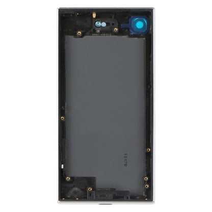 Original Battery Back Cover with Camera Lens Cover for Sony Xperia XZ1 Compact(Silver) - Repair & Spare Parts by buy2fix | Online Shopping UK | buy2fix