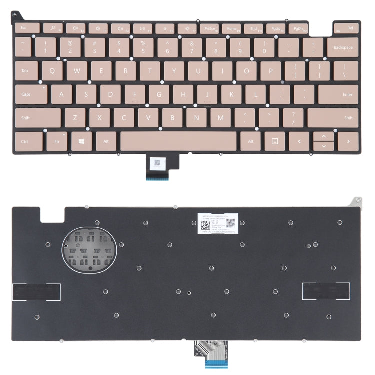 US Version Keyboard without Power Button for Microsoft Surface Laptop Go 1934(Gold) -  by buy2fix | Online Shopping UK | buy2fix