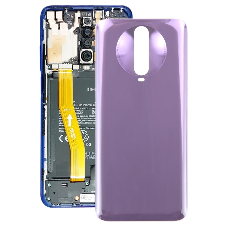 For Xiaomi Poco X2 OEM Glass Battery Back Cover(Purple) - Back Cover by buy2fix | Online Shopping UK | buy2fix