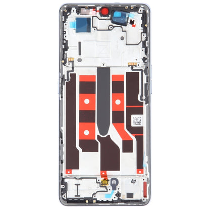 For OPPO Reno8 T 5G Original Front Housing LCD Frame Bezel Plate (Blue) - Frame Bezel Plate by buy2fix | Online Shopping UK | buy2fix