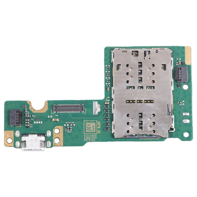 For Lenovo Tab M10 HD TB-X505 Original Charging Port Board With SIM Card Holder Socket - Tail Connector by buy2fix | Online Shopping UK | buy2fix