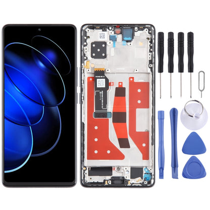 For Honor 80 GT Original LCD Screen Digitizer Full Assembly with Frame (Black) - LCD Screen by buy2fix | Online Shopping UK | buy2fix