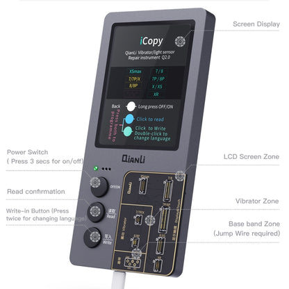 Qianli iCopy Plus 3 in 1 LCD Screen Original Color Repair Programmer For iPhone - Repair Programmer by QIANLI | Online Shopping UK | buy2fix