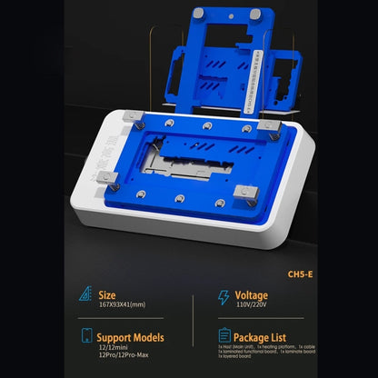 MiJing CH5 Motherboard Heater Preheater Layering Welding Platform for iPhone 12 Series, US Plug - Repair Platform by MIJING | Online Shopping UK | buy2fix