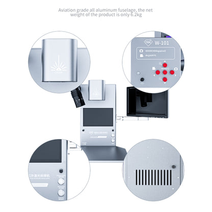 TBK R2201 Intelligent Thermal Infrared Imager Analyzer with Microscope, US Plug - Repair Platform by TBK | Online Shopping UK | buy2fix