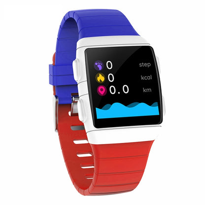 SANDA CR11 1.3 inch Screen Smart Watch IP68 Waterproof,Support Call Reminder /Heart Rate Monitoring/Blood Pressure Monitoring/Sedentary Reminder(Blue Red) - Smart Wear by SANDA | Online Shopping UK | buy2fix