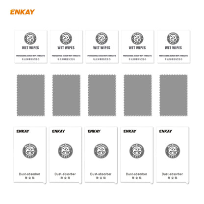 For iPhone 12 mini 5pcs ENKAY Hat-Prince 0.26mm 9H 6D Privacy Anti-spy Full Screen Tempered Glass Film 5.4 - iPhone 12 mini Tempered Glass by ENKAY | Online Shopping UK | buy2fix