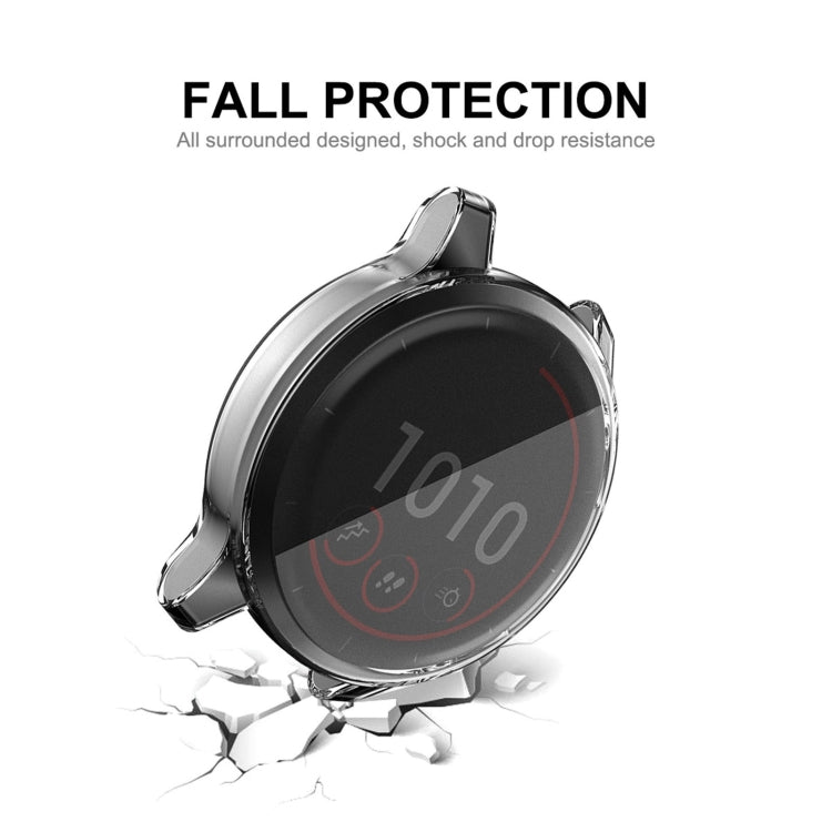 For Garmin Venu 2 45mm / Vivoactive 4 45mm ENKAY Hat-Prince Full Coverage Transparent TPU Soft Case - Smart Wear by ENKAY | Online Shopping UK | buy2fix