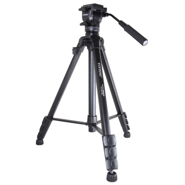 YUNTENG VCT-999 2m Aluminum Tripod Mount with Fluid Drag Damping Head - Tripods by YUNTENG | Online Shopping UK | buy2fix