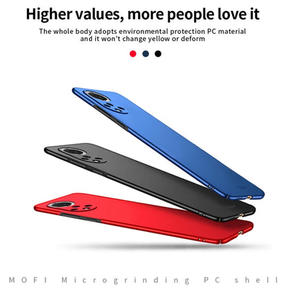 For Huawei Nova 9 MOFI Frosted PC Ultra-thin Hard Phone Case(Blue) - Huawei Cases by MOFI | Online Shopping UK | buy2fix