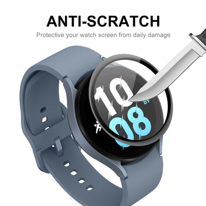 5 PCS For Samsung Galaxy Watch5 44mm ENKAY 3D Full Coverage PC + PMMA HD Screen Protector Film - Screen Protector by ENKAY | Online Shopping UK | buy2fix