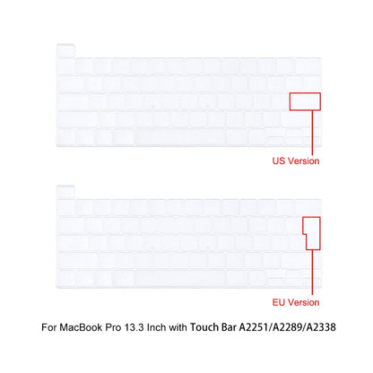 For MacBook Pro 13.3 A2251/A2289/A2338 ENKAY Hat-Prince 3 in 1 Spaceman Pattern Laotop Protective Crystal Case with TPU Keyboard Film / Anti-dust Plugs, Version:US(Spaceman No.2) - MacBook Pro Cases by ENKAY | Online Shopping UK | buy2fix