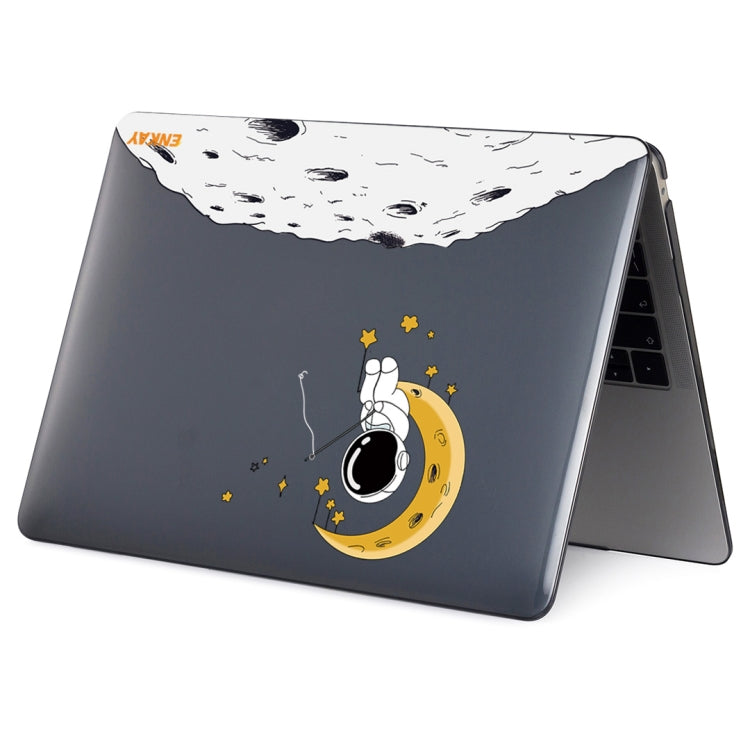 For MacBook Air 13.6 A2681 ENKAY Hat-Prince 3 in 1 Spaceman Pattern Laotop Protective Crystal Case with TPU Keyboard Film / Anti-dust Plugs, Version:US(Spaceman No.3) - MacBook Air Cases by ENKAY | Online Shopping UK | buy2fix