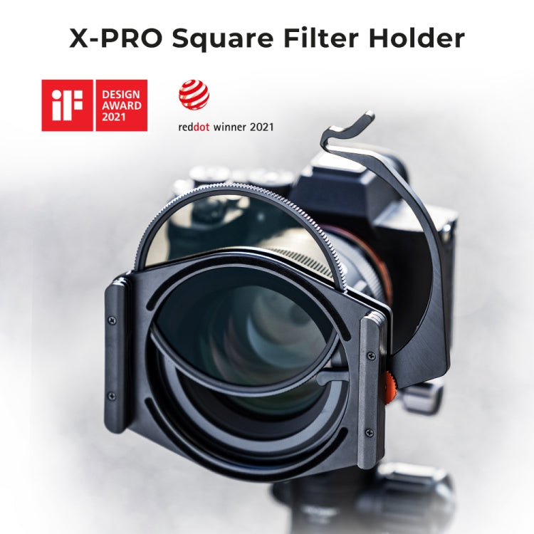 K&F CONCEPT SKU.1811 Square Filter Holder System X Pro Kit For Camera Lens - Camera Accessories by K&F | Online Shopping UK | buy2fix