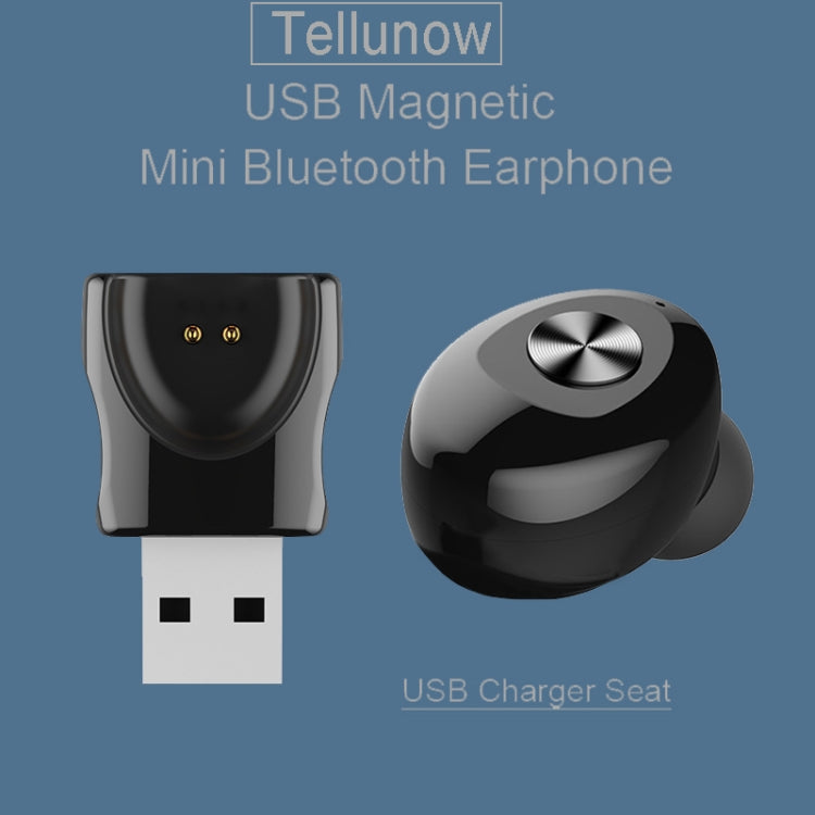 XG-U12 TWS Bluetooth 5.0 Single Ear Stereo Wireless Bluetooth Headset(Black) - TWS Earphone by buy2fix | Online Shopping UK | buy2fix