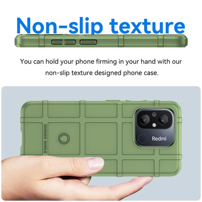 For Xiaomi Redmi 12C Full Coverage Shockproof TPU Case(Green) - Xiaomi Cases by buy2fix | Online Shopping UK | buy2fix