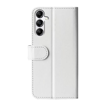 For Samsung Galaxy A34 5G R64 Texture Horizontal Flip Leather Phone Case(White) - Galaxy Phone Cases by buy2fix | Online Shopping UK | buy2fix