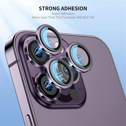 For iPhone 15 Pro / 15 Pro Max ENKAY AR Anti-reflection Camera Lens Glass Full Film(Grey) - iPhone 15 Pro Max Tempered Glass by ENKAY | Online Shopping UK | buy2fix