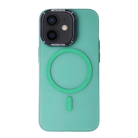 For iPhone 11 Pro Max Frosted PC MagSafe TPU Phone Case(Green) - iPhone 11 Pro Max Cases by buy2fix | Online Shopping UK | buy2fix