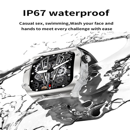 AK55 1.91 inch IP67 Waterproof Color Screen Smart Watch,Support Heart Rate / Blood Pressure / Blood Oxygen Monitoring(Black) - Smart Watches by buy2fix | Online Shopping UK | buy2fix