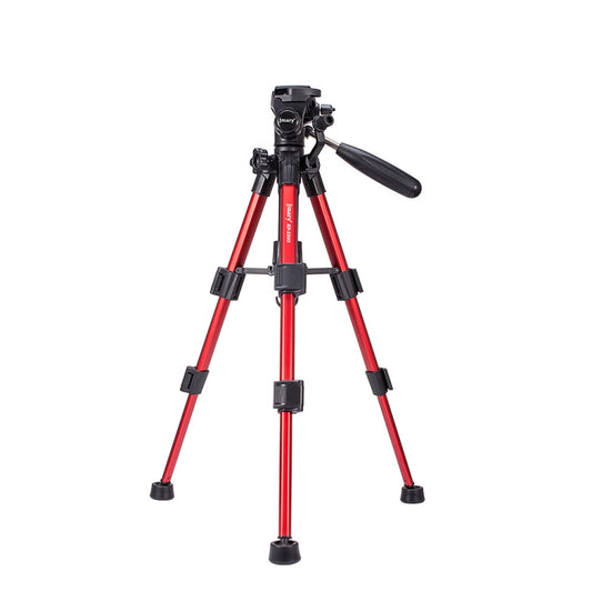 JMARY KP-2203 Portable Aluminum Alloy Telescopic SLR Camera Phone Photography Tripod(Red) - Tripods by Jmary | Online Shopping UK | buy2fix