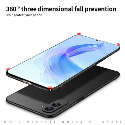 For Honor X50i / 90 Lite MOFI Fandun Series Frosted PC Ultra-thin All-inclusive Phone Case(Black) - Honor Cases by MOFI | Online Shopping UK | buy2fix