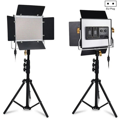 VLOGLITE W660S For Video Film Recording 3200-6500K Lighting LED Video Light With Tripod, Plug:EU Plug -  by buy2fix | Online Shopping UK | buy2fix