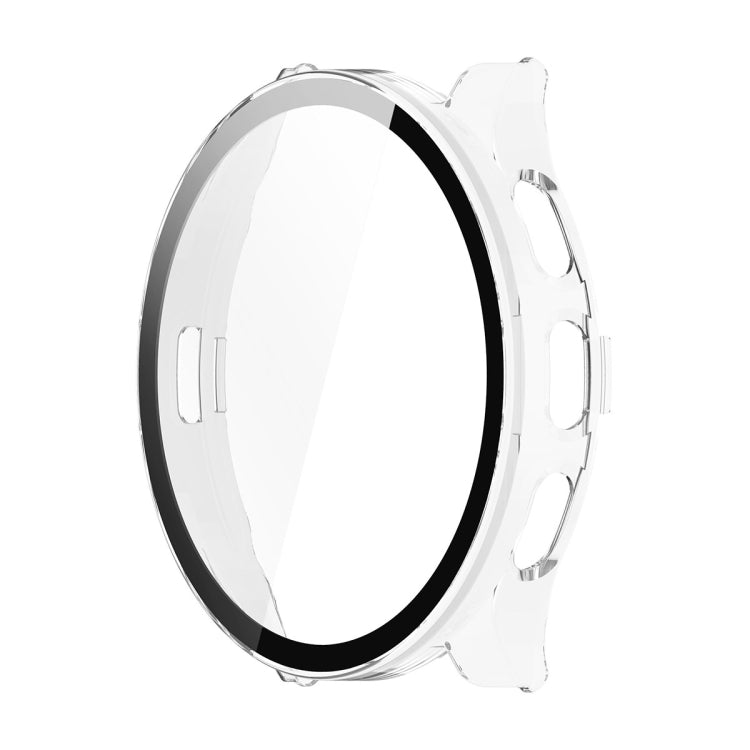 For Garmin Venu 3S ENKAY Hat-Prince Full Coverage PC + Tempered Glass Film Integrated Watch Case(Transparent) - Watch Cases by ENKAY | Online Shopping UK | buy2fix