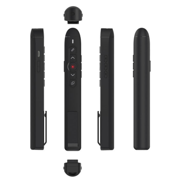 T5-H-A With Volume Control Laser Pointer 2.4G Wireless Presenter Remote Office Presentation -  by buy2fix | Online Shopping UK | buy2fix