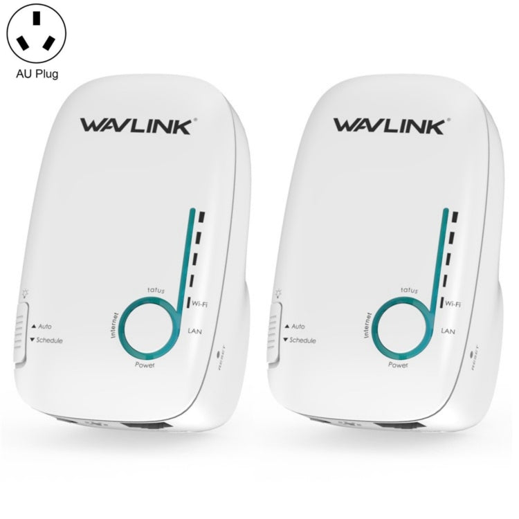 WAVLINK WN576K2 AC1200 Household WiFi Router Network Extender Dual Band Wireless Repeater, Plug:AU Plug (White) - Wireless Routers by WAVLINK | Online Shopping UK | buy2fix