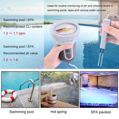 PC102 Swimming Pool Water Quality Tester PH Test Pen Chlorine Gas Water Quality Tester - Consumer Electronics by buy2fix | Online Shopping UK | buy2fix