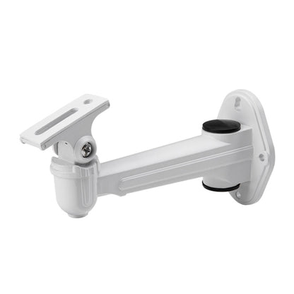 CCTV Wall Mount Stand Aluminum Metallic Silver Bracket Indoor Outdoor for Bullet Camera IP Camera Bracket Accessories - Security by buy2fix | Online Shopping UK | buy2fix