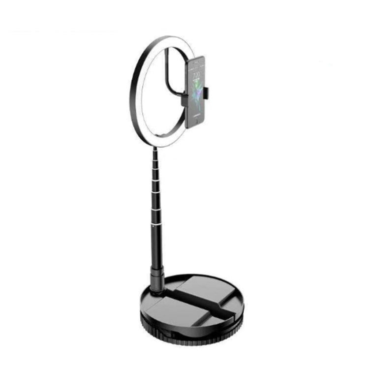 Portable Collapsible Studio-Level Professional Fill Light Mobile Phone Bracket LED Ring Light(Black) - Consumer Electronics by buy2fix | Online Shopping UK | buy2fix