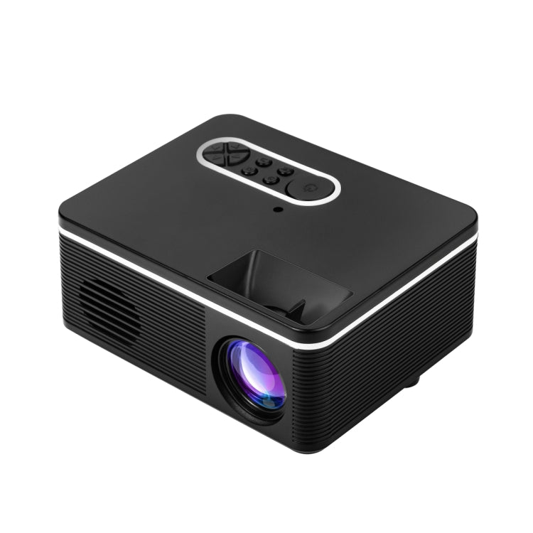 S361 80 lumens 320 x 240 Pixel Portable Mini Projector, Support 1080P, EU Plug(Black) - Consumer Electronics by buy2fix | Online Shopping UK | buy2fix