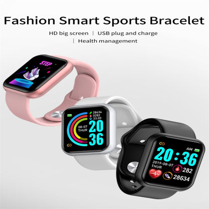 D20 1.3inch IPS Color Screen Smart Watch IP67 Waterproof,Support Call Reminder /Heart Rate Monitoring/Blood Pressure Monitoring/Sedentary Reminder(Silver) - Smart Wear by buy2fix | Online Shopping UK | buy2fix