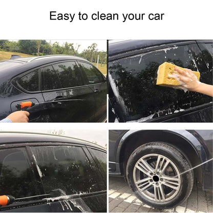 12V Car Washer Gun Pump High Pressure Cleaner Car Care Portable Washing Machine Electric Cleaning Auto Device(Orange) - Car Washer & Accessories by buy2fix | Online Shopping UK | buy2fix