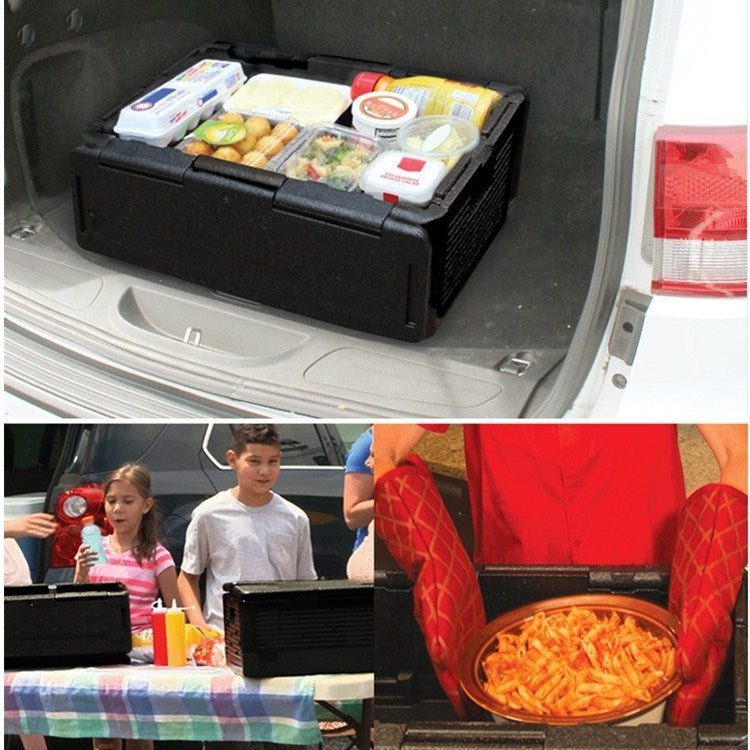 Folding Incubator  Food Incubator Car Refrigerator(Black) - Refrigerators by buy2fix | Online Shopping UK | buy2fix
