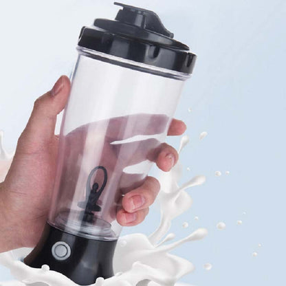 Coffee Milk Shake Electric Stirring Cup Simple Shake Cup, Capacity:350ml(White) - Home & Garden by buy2fix | Online Shopping UK | buy2fix
