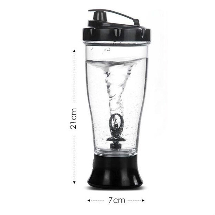 Coffee Milk Shake Electric Stirring Cup Simple Shake Cup, Capacity:350ml(Black) - Home & Garden by buy2fix | Online Shopping UK | buy2fix