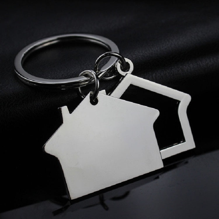 2 PCS Creative House Keychain Cottage Small Gift Pendant - In Car by buy2fix | Online Shopping UK | buy2fix