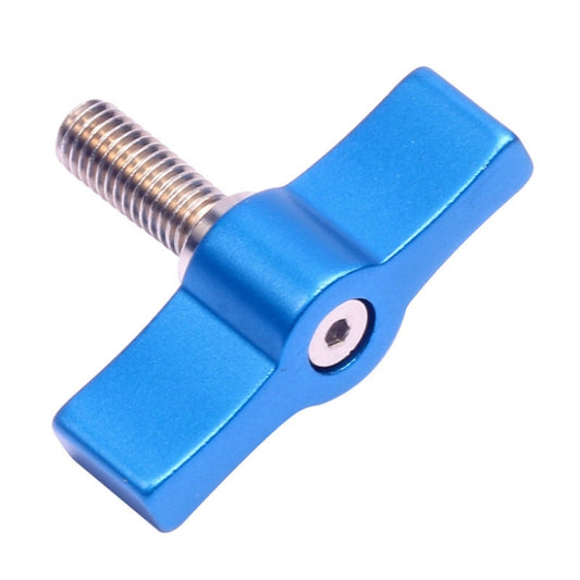 10PCS T-shaped Screw Multi-directional Adjustment Hand Screw Aluminum Alloy Handle Screw, Specification:M4(Blue) - DJI & GoPro Accessories by buy2fix | Online Shopping UK | buy2fix