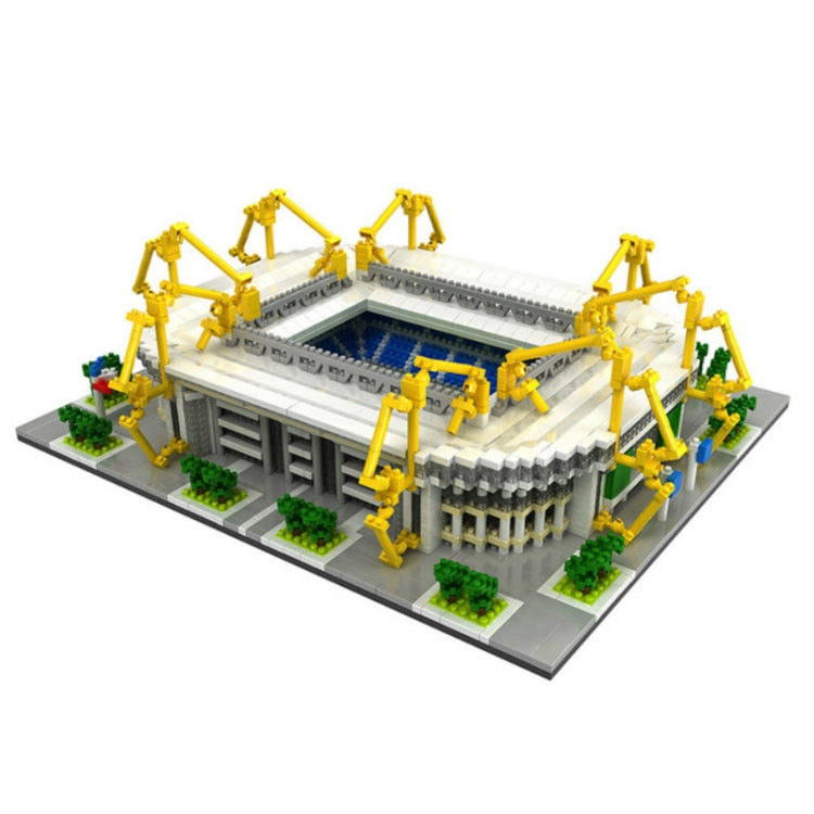 Small Particle Building Blocks Assembled World Building Model Puzzle Toy(San Siro Football Stadium) - Building Blocks by buy2fix | Online Shopping UK | buy2fix