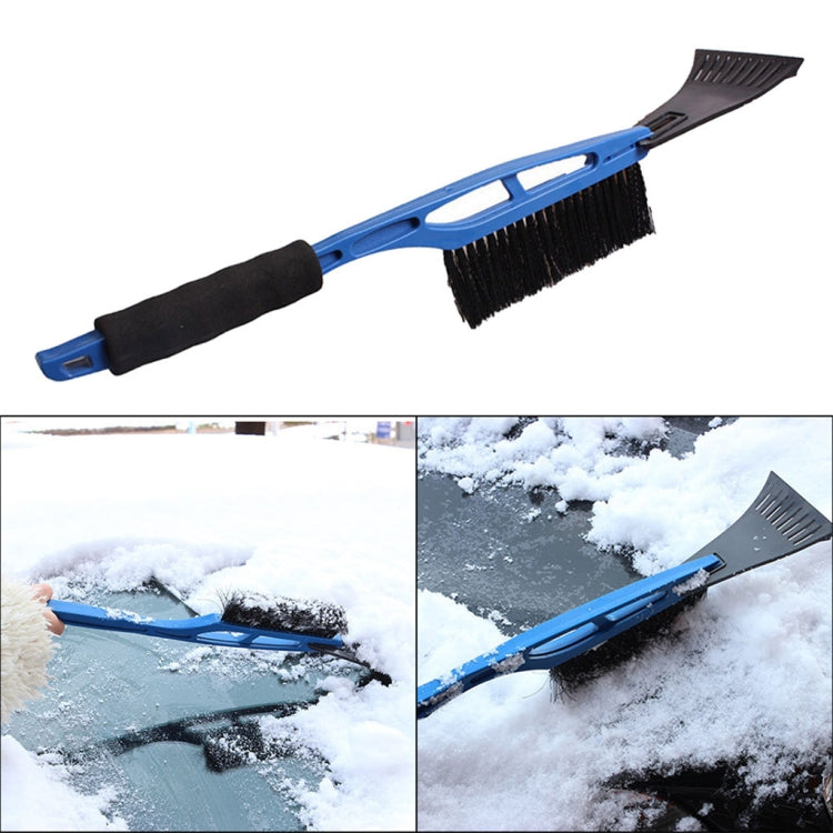 Multifunctional Car Windshield Snow Shovel Removal Brush(Blue) - Ice Scraper by buy2fix | Online Shopping UK | buy2fix
