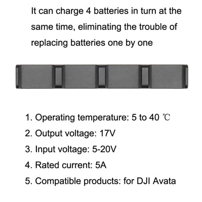 Original DJI Avata Charge Housekeeper 4 Batteries Charger -  by DJI | Online Shopping UK | buy2fix