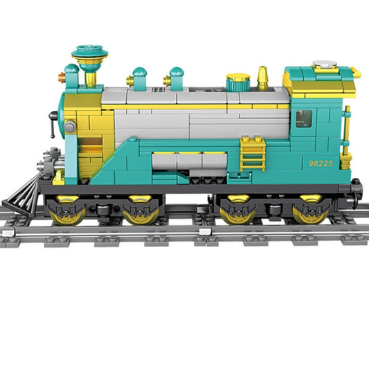 City Train Series Assembled Building Blocks Simulation Electric Rail Train Puzzle Toys(98225) - Building Blocks by buy2fix | Online Shopping UK | buy2fix