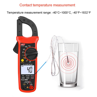 UNI-T UT202+ Digital Clamp Multimeter AC/DC Voltage Detector - Consumer Electronics by UNI-T | Online Shopping UK | buy2fix